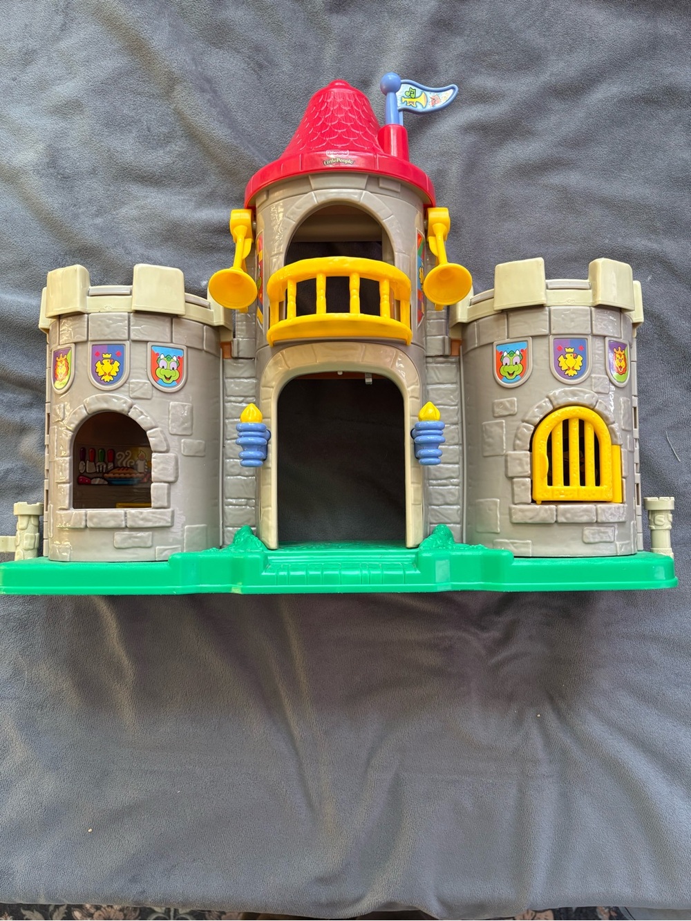 Little people medieval castle